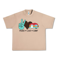 Burro Peace Love Camp Urban Heavy Tee - Bettercallsaul