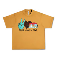 Peanut Butter Peace Love Camp Urban Heavy Tee - Bettercallsaul