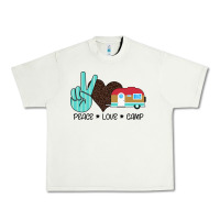 Pistachio Peace Love Camp Urban Heavy Tee - Bettercallsaul