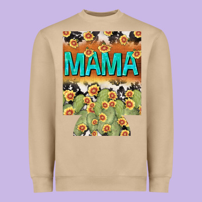 Western Mama Can Cooler Mother's Day Heavyweight Sweatshirt Designed By Howdyjamesfarm