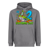 Storm birthday boy frog age 2 Heavyweight Hoodie - LillyAllenDesigns