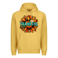 Antique Gold thankful with sunflower bbs Premium Hoodie - BundleAndBundleShop