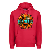 Cardinal thankful with sunflower bbs Premium Hoodie - BundleAndBundleShop