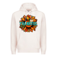 Thankful With Sunflower Bbs Premium Hoodie | Teevron