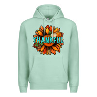 Seafoam thankful with sunflower bbs Premium Hoodie - BundleAndBundleShop