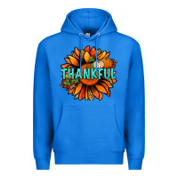 True Royal thankful with sunflower bbs Premium Hoodie - BundleAndBundleShop