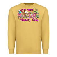 Antique Gold 100 Nursing Students Teams Premium Sweatshirt - CowhideDigitalArt