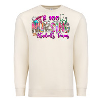 Sandshell 100 Nursing Students Teams Premium Sweatshirt - CowhideDigitalArt