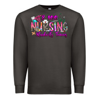 Smoke 100 Nursing Students Teams Premium Sweatshirt - CowhideDigitalArt