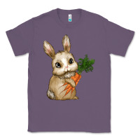 Lavender eastrt bunny carrot Classic Tee - RanaPortraitStore