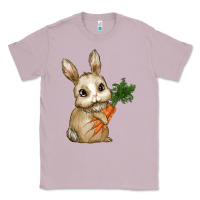 Lilac eastrt bunny carrot Classic Tee - RanaPortraitStore