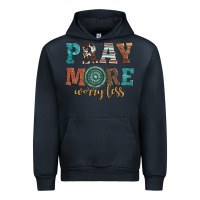 Navy pray more worry less Urban Hoodie - Artiststas