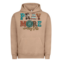 Pigment Burro pray more worry less Urban Hoodie - Artiststas