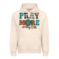 Sandshell pray more worry less Urban Hoodie - Artiststas