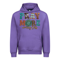 Tulip pray more worry less Urban Hoodie - Artiststas