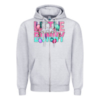 Heather Grey Little Bunny Easter Zipper Hoodie - BundleAndBundleShop