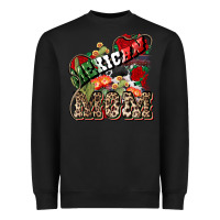 Black Mexican mom Heavyweight Sweatshirt - HowdyJamesFarm