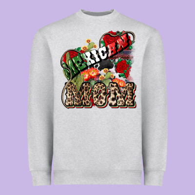Mexican Mom Heavyweight Sweatshirt Designed By Howdyjamesfarm