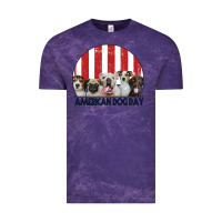 Cloud Purple American Dog Day Vintage Tee - Bettercallsaul