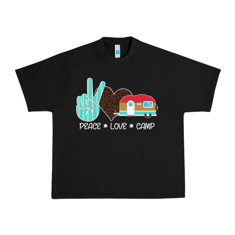 Peace Love Camp Urban Heavy Tee by Bettercallsaul | Teevron