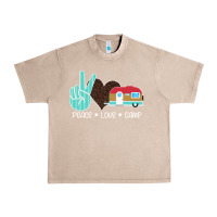 French Oak Peace Love Camp Urban Heavy Tee - Bettercallsaul