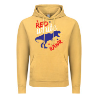Vintage Mustard 4th of July Dinosaur Vintage Hoodie - Bettercallsaul
