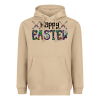 Mushroom Happy Easter Heavyweight Hoodie - CowhideDigitalArt