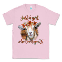 Bubblegum Pink Just a Girl Who Loves Goat Classic Tee - Bettercallsaul