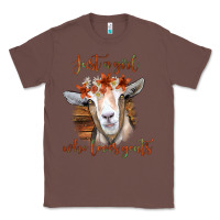 Chestnut Just a Girl Who Loves Goat Classic Tee - Bettercallsaul