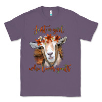 Lavender Just a Girl Who Loves Goat Classic Tee - Bettercallsaul