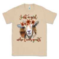 Just A Girl Who Loves Goat Classic Tee | Teevron