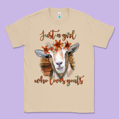 Just A Girl Who Loves Goat Classic Tee Designed By Bettercallsaul