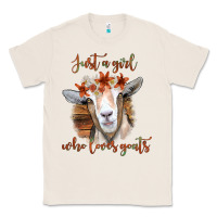 Natural Just a Girl Who Loves Goat Classic Tee - Bettercallsaul