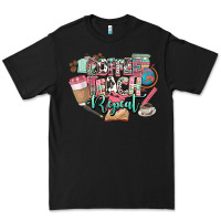 Black coffee teach repeat teacher Premium Tee - NancyCooperArtShop