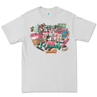 Dove Grey coffee teach repeat teacher Premium Tee - NancyCooperArtShop