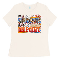 Bone my students are on point Ladies Tee - NancyCooperArtShop