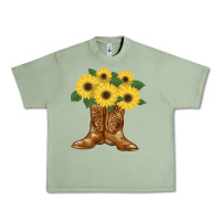 Oil Green cowgirl boots Urban Heavy Tee - Bettercallsaul