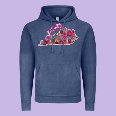Pink Kentucky Vintage Hoodie Designed By Bettercallsaul