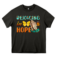 Asphalt rejoicing in hope Heavy Core Tee - NancyCooperArtShop