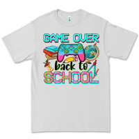 Dove Grey game over back to school Premium Tee - NancyCooperArtShop