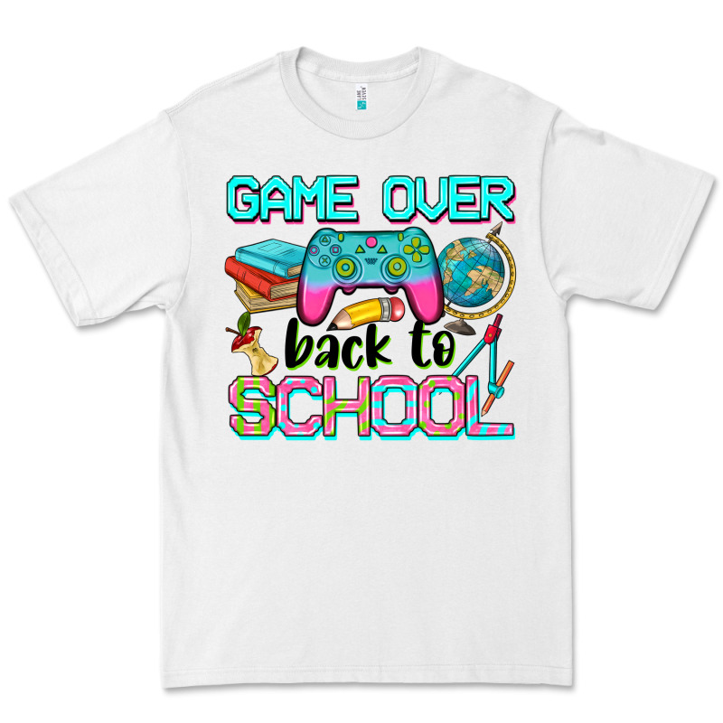 Game Over Back To School Premium Tee by NancyCooperArtShop | Teevron