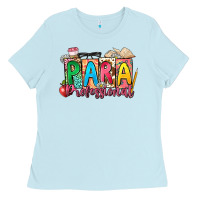 Baby Blue para professional Ladies Tee - NancyCooperArtShop