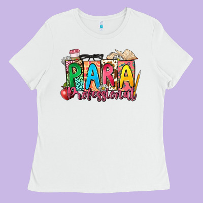 Para Professional Ladies Tee Designed By Nancycooperartshop