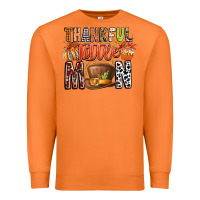 Carrot Thankful Little Mon Premium Sweatshirt - CowhideDigitalArt