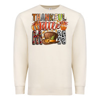 Sandshell Thankful Little Mon Premium Sweatshirt - CowhideDigitalArt