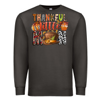 Smoke Thankful Little Mon Premium Sweatshirt - CowhideDigitalArt