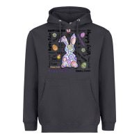 Smoke Happy Easter Heavyweight Hoodie - CowhideDigitalArt