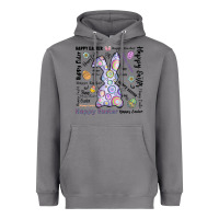Storm Happy Easter Heavyweight Hoodie - CowhideDigitalArt