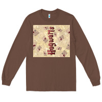 Chestnut hogwarts with letters Long Sleeve Tee - TumblerDesignByShophia