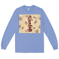 Colony Blue hogwarts with letters Long Sleeve Tee - TumblerDesignByShophia